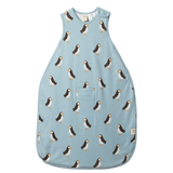 ORGANIC COTTON & MERINO SLEEPING BAG | Puffin Print-Web-front