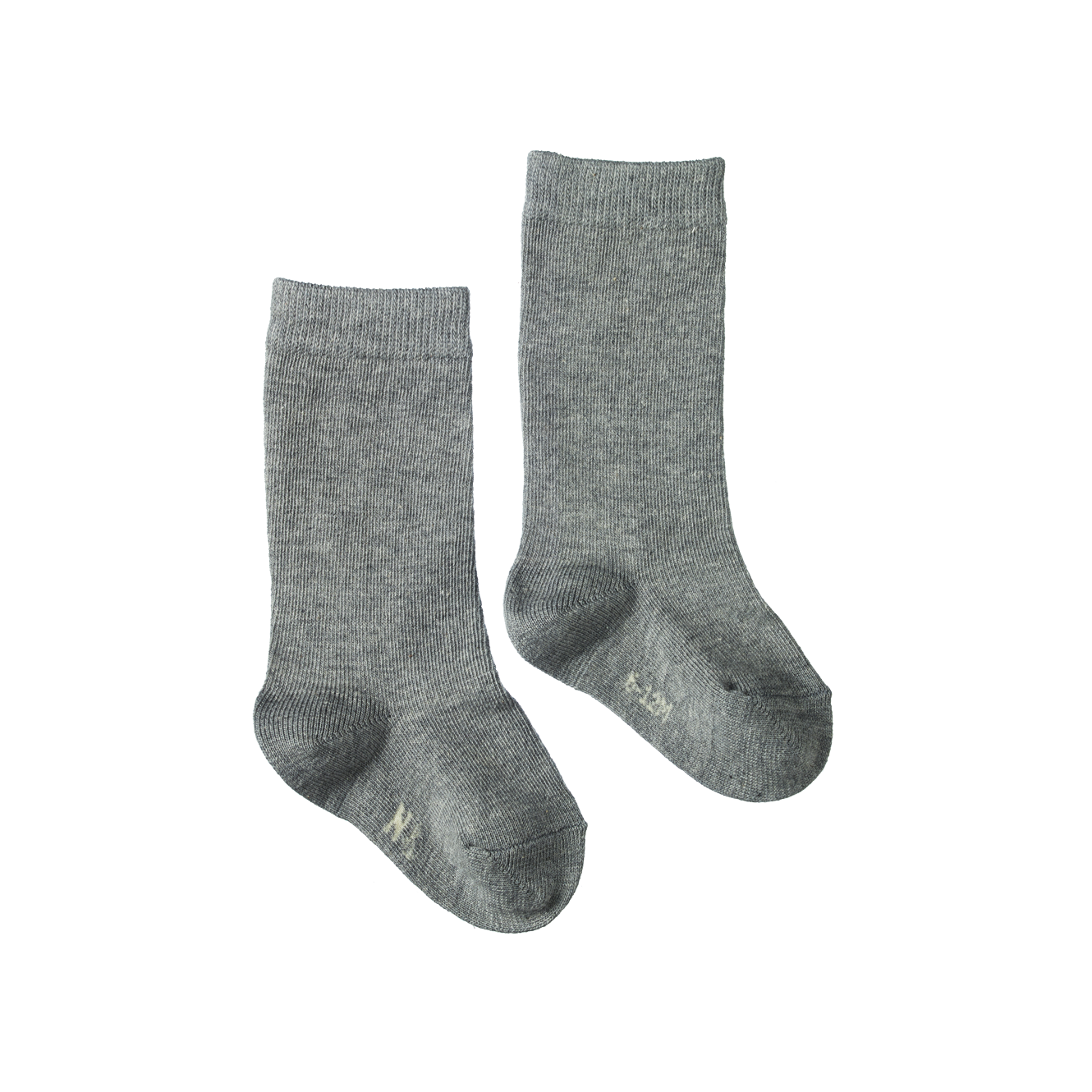 ORGANIC COTTON SOCKS | Grey Marl-Web-front