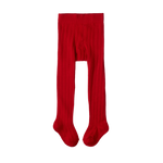 ORGANIC COTTON TIGHTS | Raspberry Red-Web-front