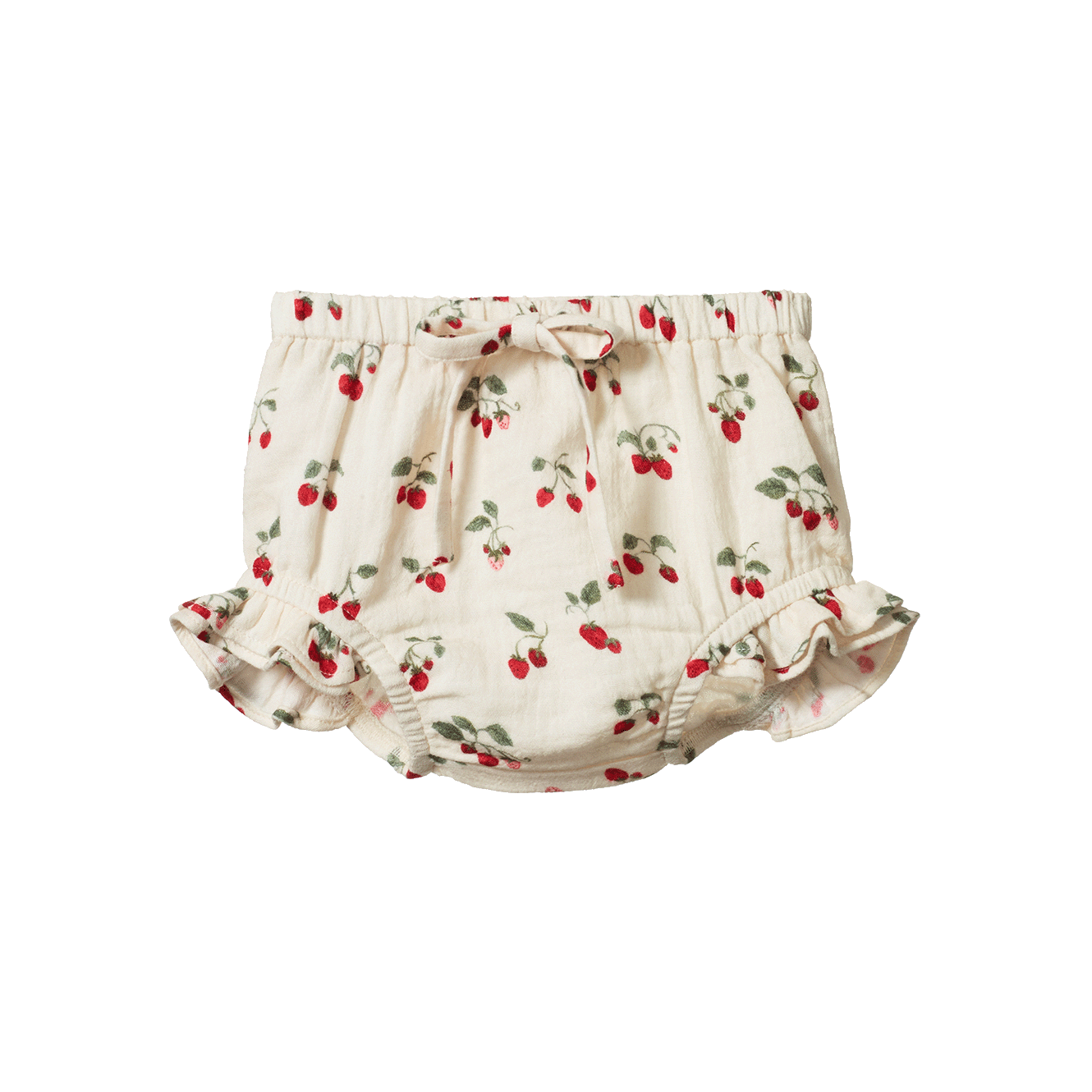 PETAL BLOOMERS MUSLIN | Strawberry Blush Print-Web-front