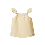 PETAL TOP | Golden Stripe-Web-front