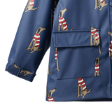 RAINCOAT | Best Friend Indigo Print-Extra Img - 3