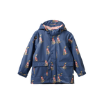 RAINCOAT | Best Friend Indigo Print-Web-front