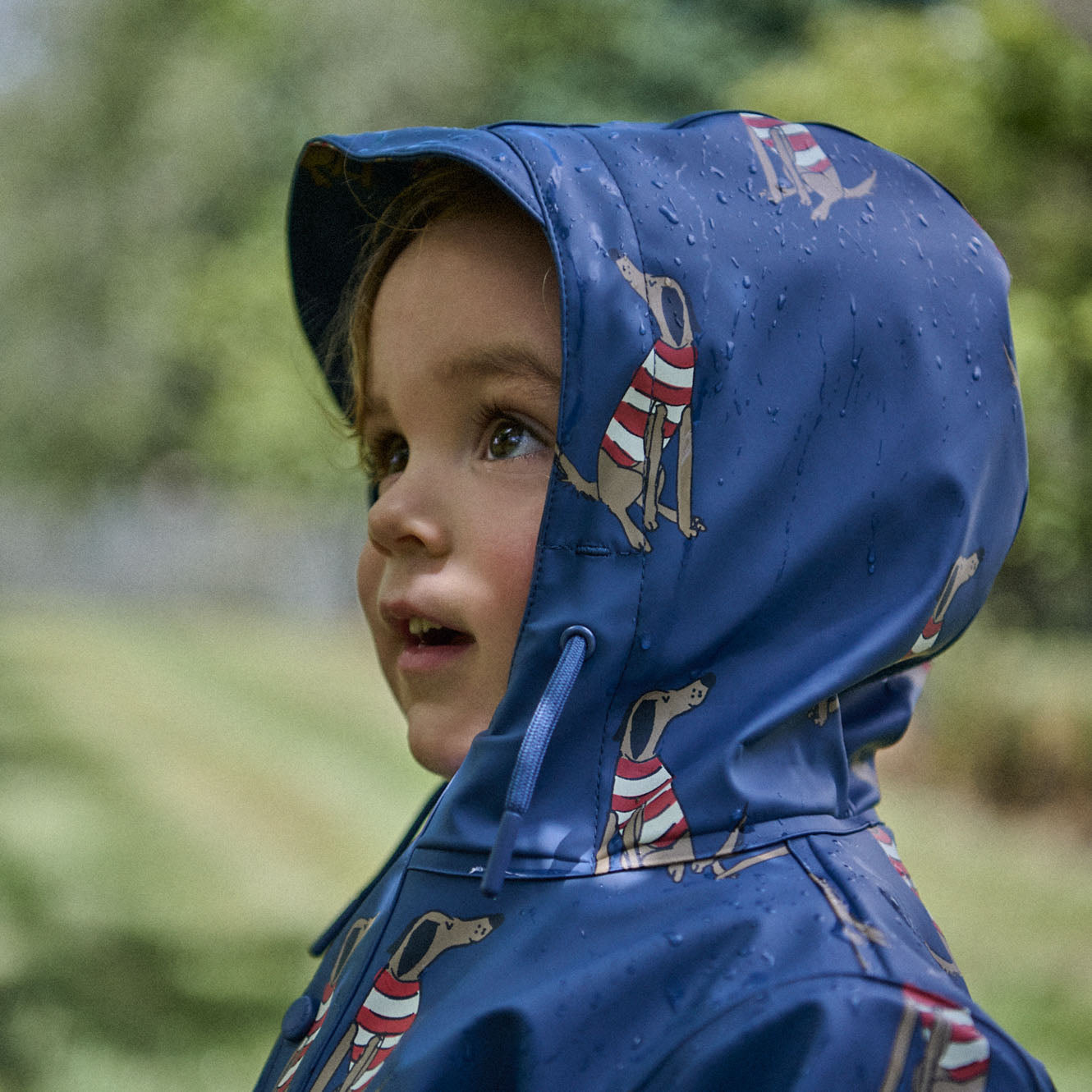 RAINCOAT | Best Friend Indigo Print-Web-hover