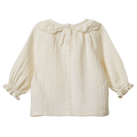 RUFFLE CAMERON BLOUSE | Natural-Web-hover