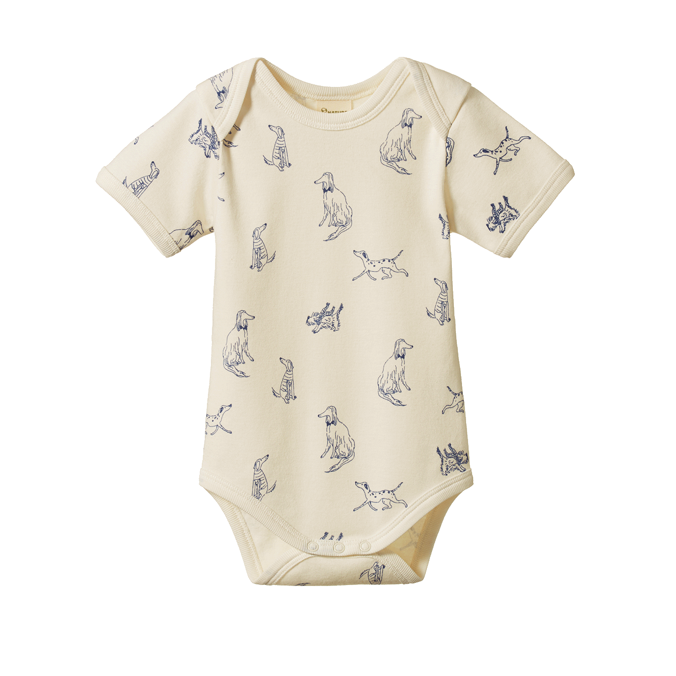 SHORT SLEEVE BODYSUIT | Best Friend Print-Web-front