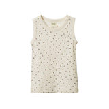 SINGLET POINTELLE | Aster Floral Print-Web-front
