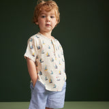 SS CARAVAN SHIRT MUSLIN | Regatta Print-Web-hover
