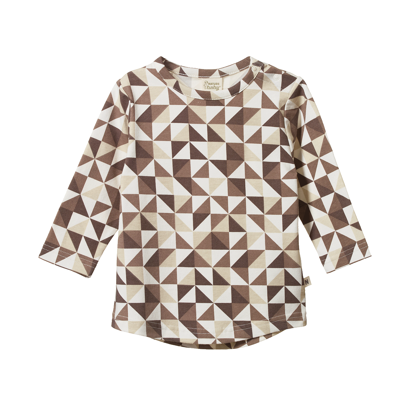 STRETCH JERSEY EVERYDAY TEE | Kaleidoscope Print-Web-front