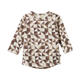 STRETCH JERSEY EVERYDAY TEE | Kaleidoscope Print-Web-front