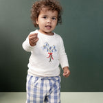 SUNNY PANTS | Bluebelle Check-Web-hover