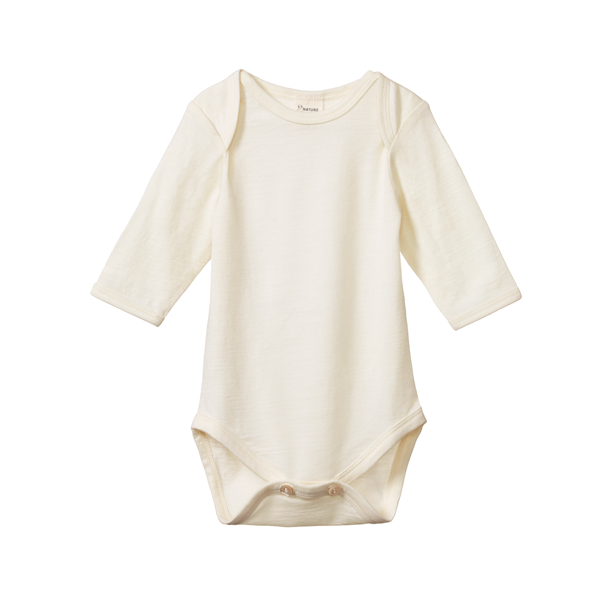 MER ESS L/S BODYSUIT | Natural-Web-front