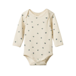 L/S BODYSUIT POINTELLE | Winter Berry Print-Web-front