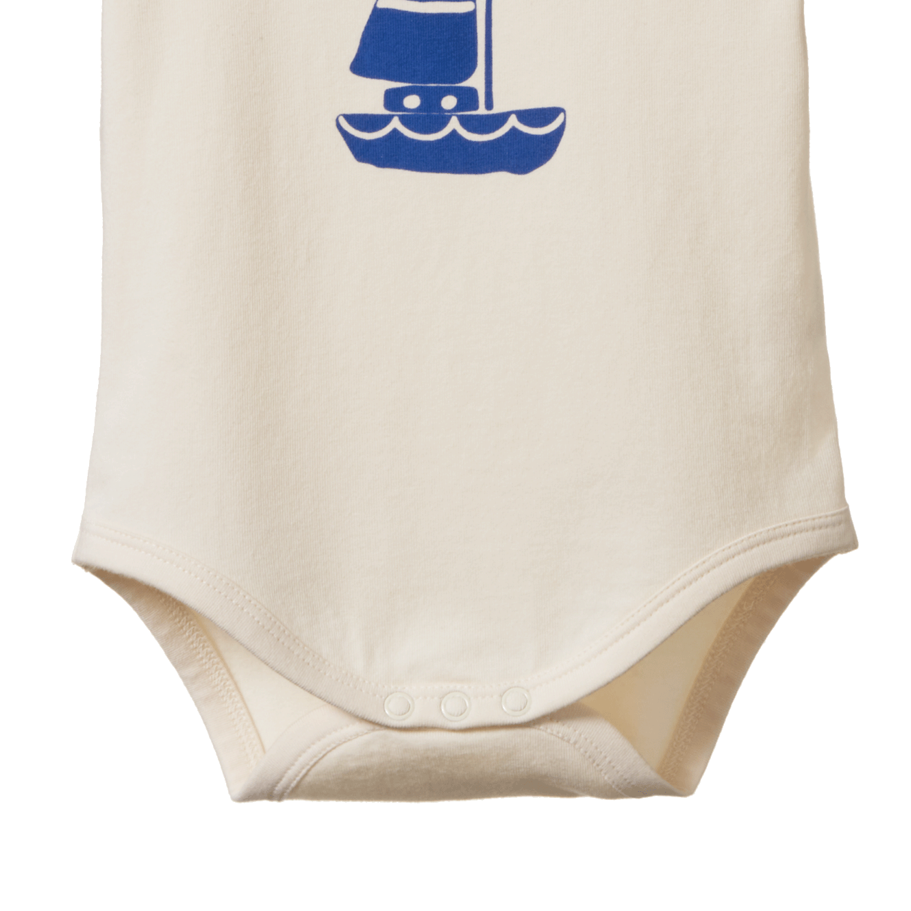 STRETCH JERSEY S/S BODYSUIT | Sail Boat Print-Extra Img - 4