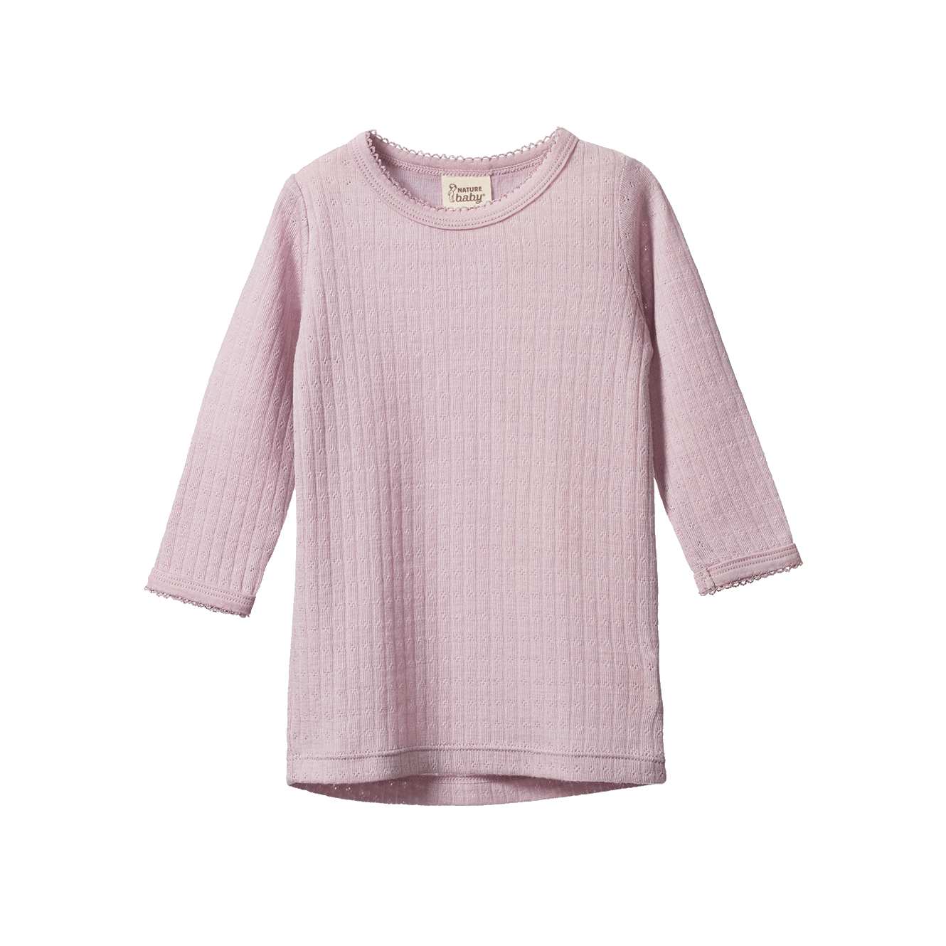 MER ESS L/S CLOUD TEE POINTELLE | Lilac-Web-front