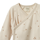 L/S KIMONO BODYSUIT | Bumble Bee Print-Extra Img - 1