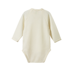 MER ESS L/S KIMONO BODYSUIT POINTELLE | Natural-Extra Img - 2