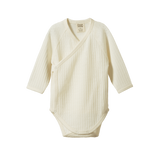 MER ESS L/S KIMONO BODYSUIT POINTELLE | Natural-Web-front