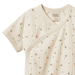 S/S KIMONO BODYSUIT POINTELLE | Posey Blossom Print-Web-hover
