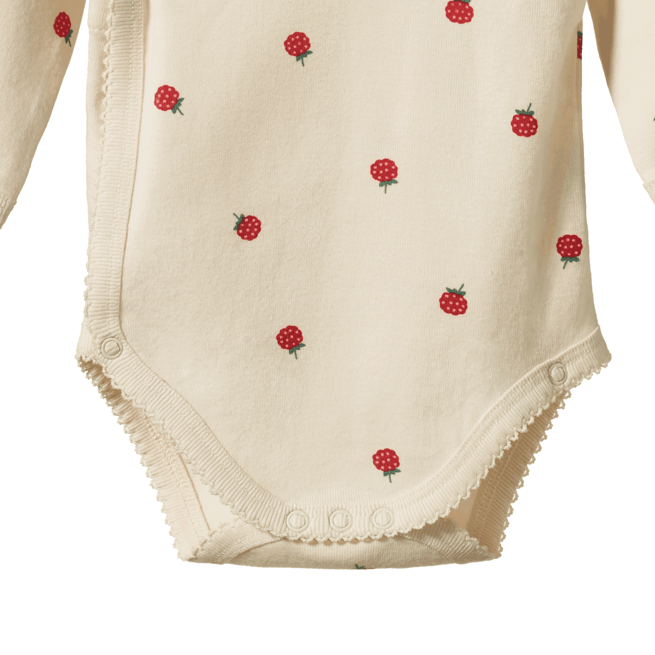 L/S KIMONO BODYSUIT | Radish Print-Extra Img - 1