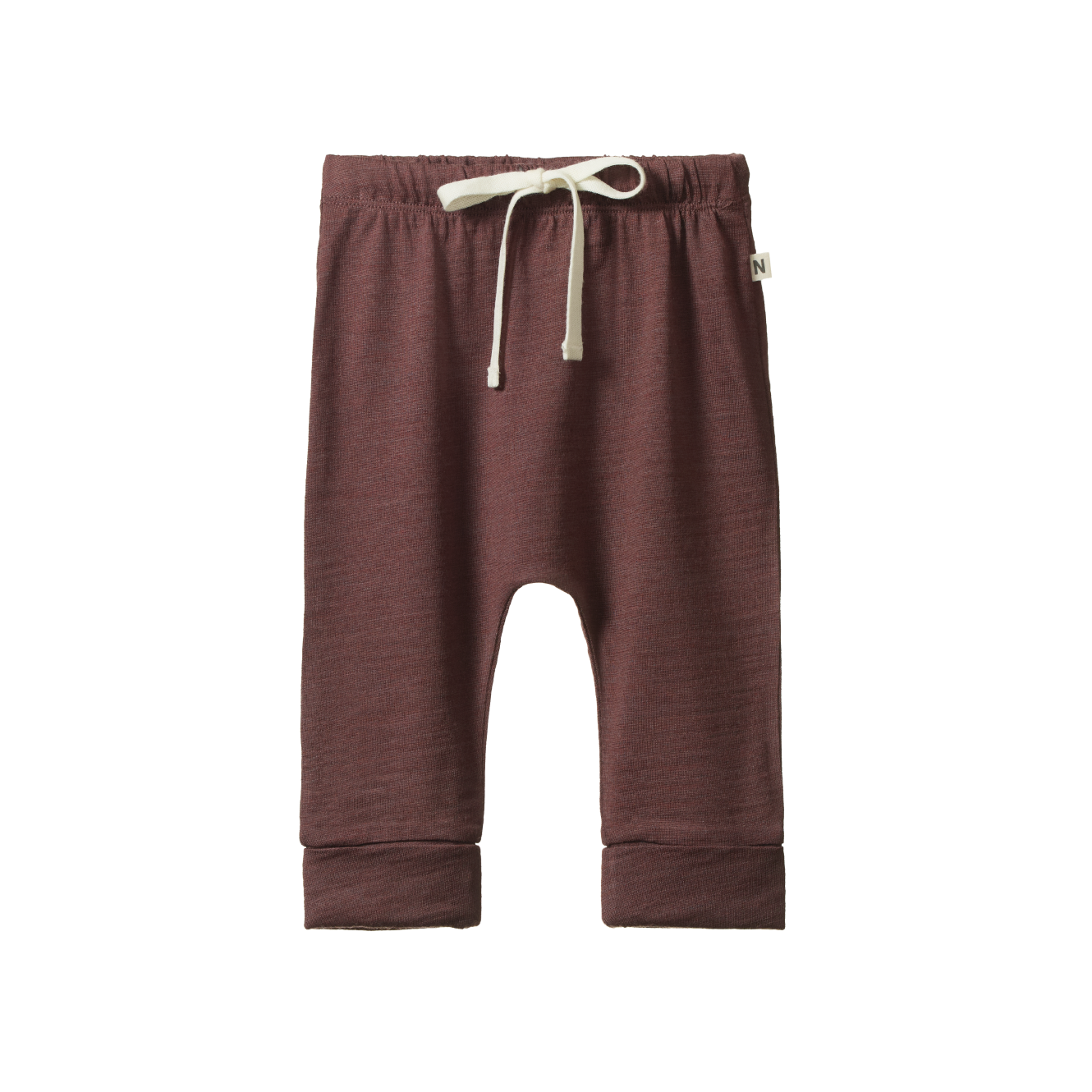 MER ESS D/S PANTS | Marron Marl-Web-front