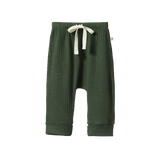 MER ESS D/S PANTS POINTELLE | Thyme-Web-front