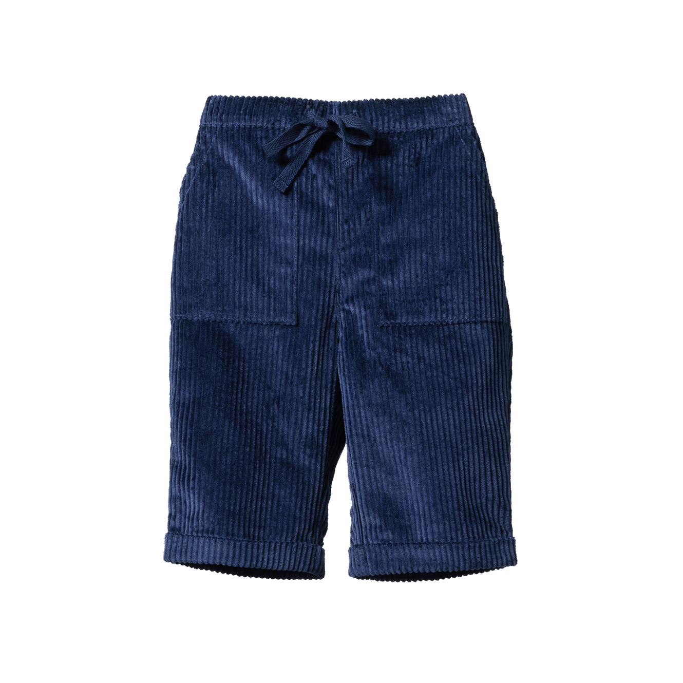 TEDDY CORD PANTS | Navy-Web-front