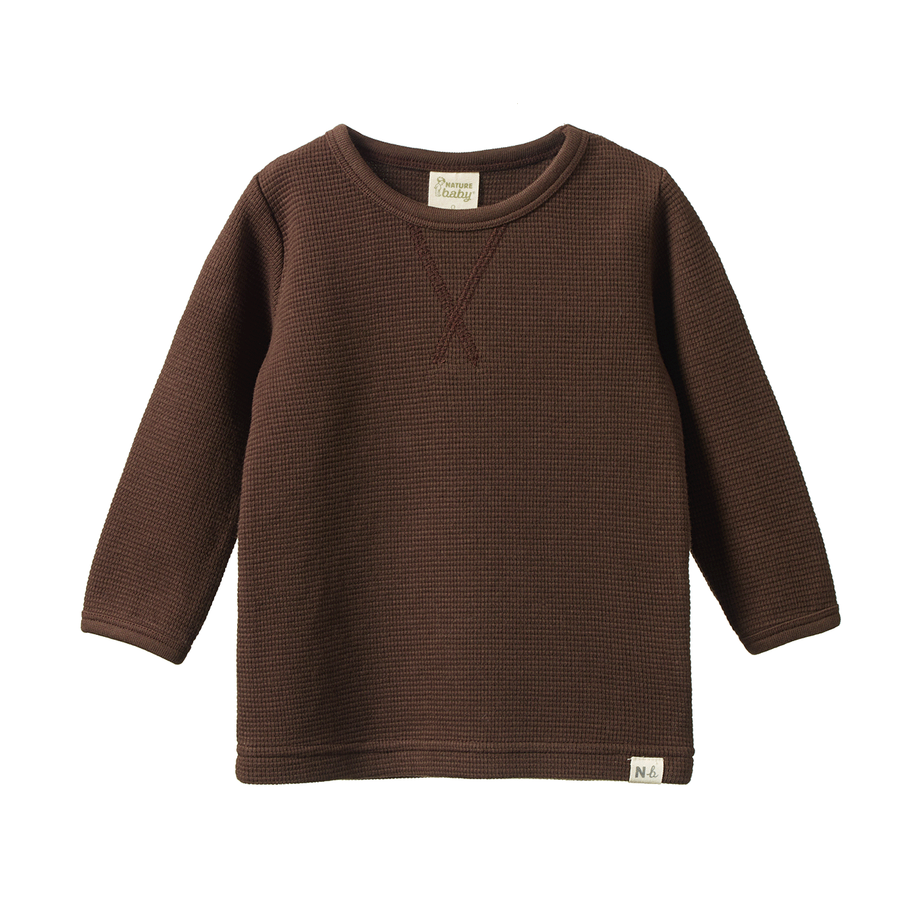 WAFFLE TEE | Pinecone-Web-front